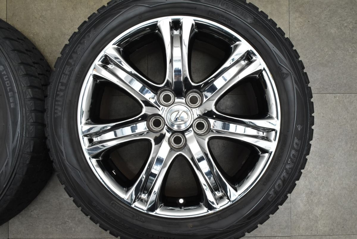 希少品】レクサス 40系 LS 純正オプション 18in 7.5J +32 PCD120
