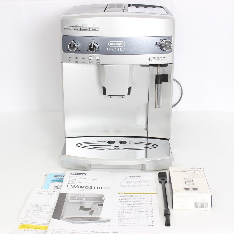 デロンギ マグニフィカ ESAM03110S 全自動コーヒーマシン エリート