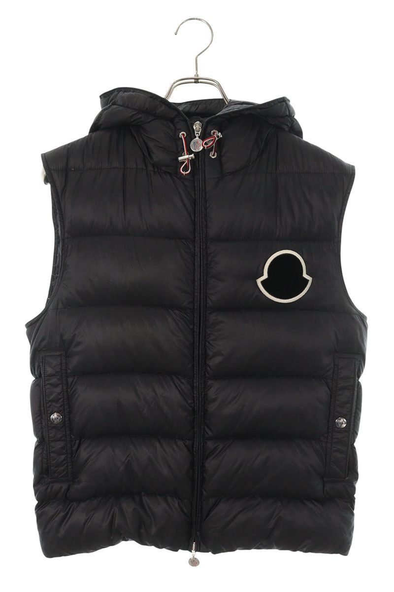 モンクレール  VANOISE ロゴワッペンフード付きダウンベスト メンズ 1 ※12/28～1/6 発送・問い合わせ遅延