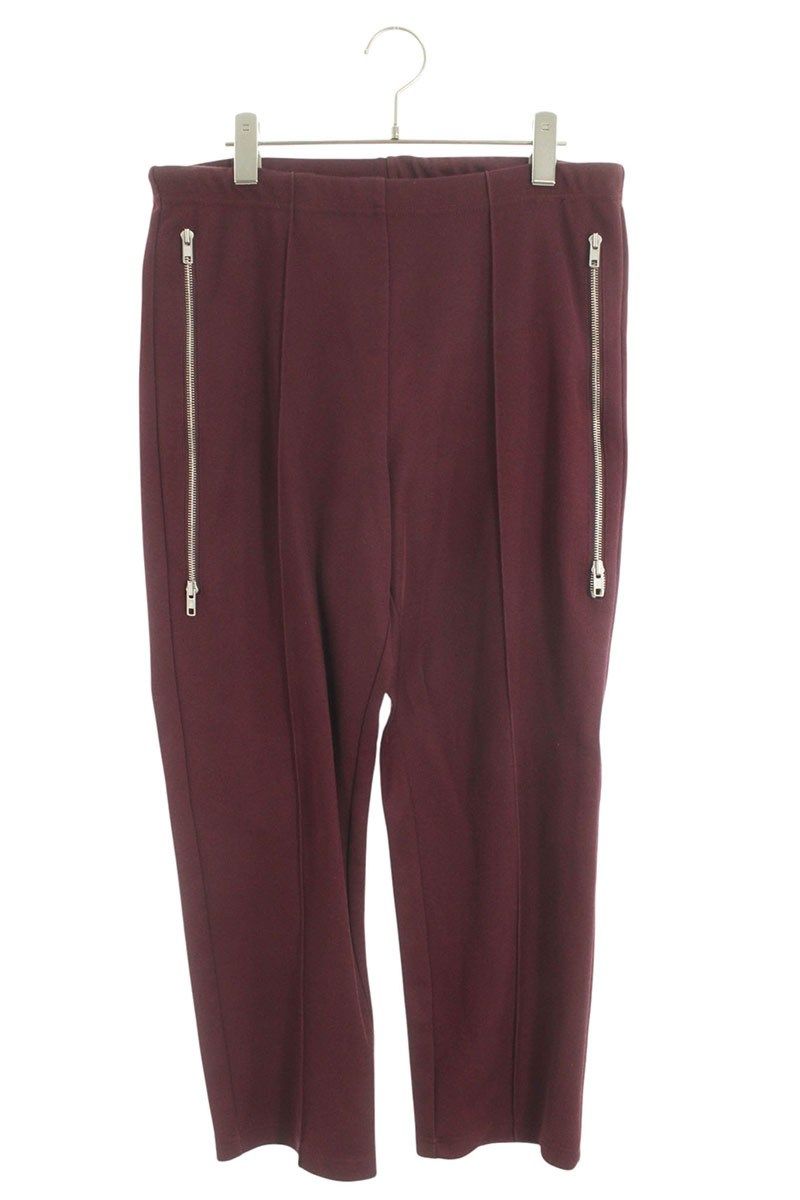 メゾンマルジェラ S50KA0529 ジップデザイントラックロングパンツ