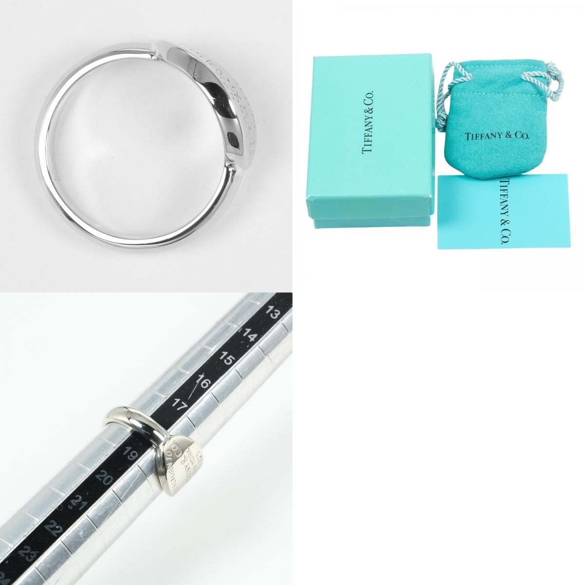TIFFANY&Co.】ティファニー リターントゥ オーバル シルバー925 18号