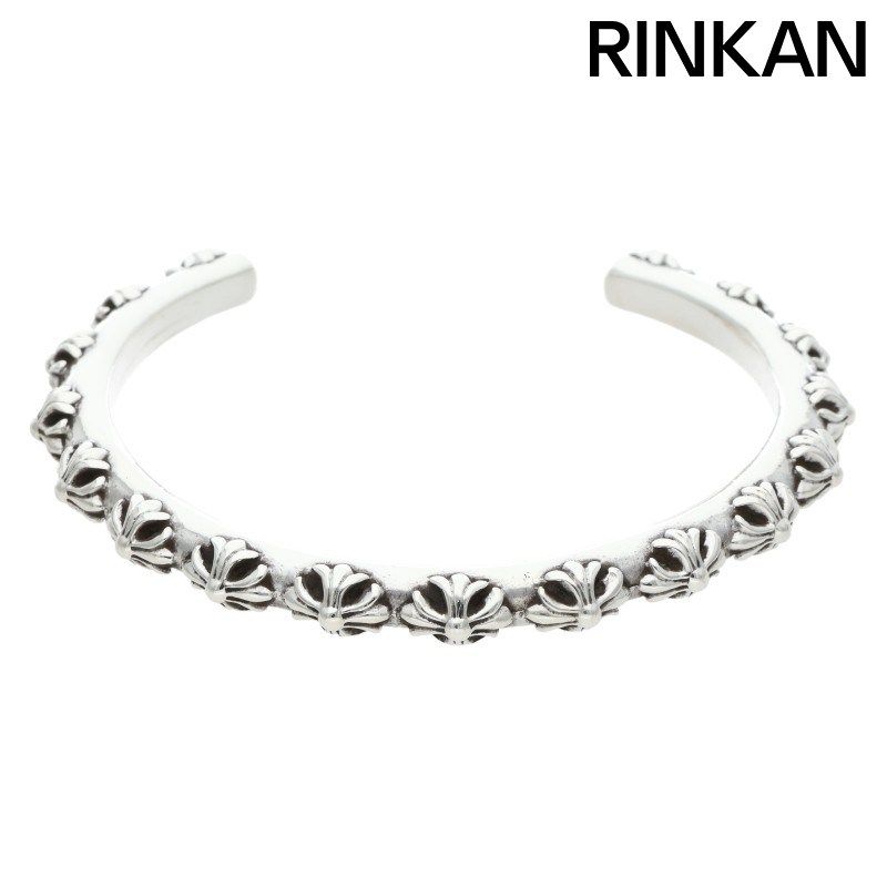 クロムハーツ BANGLE CROSS/クロスバンド シルバーバングル メンズ ※12