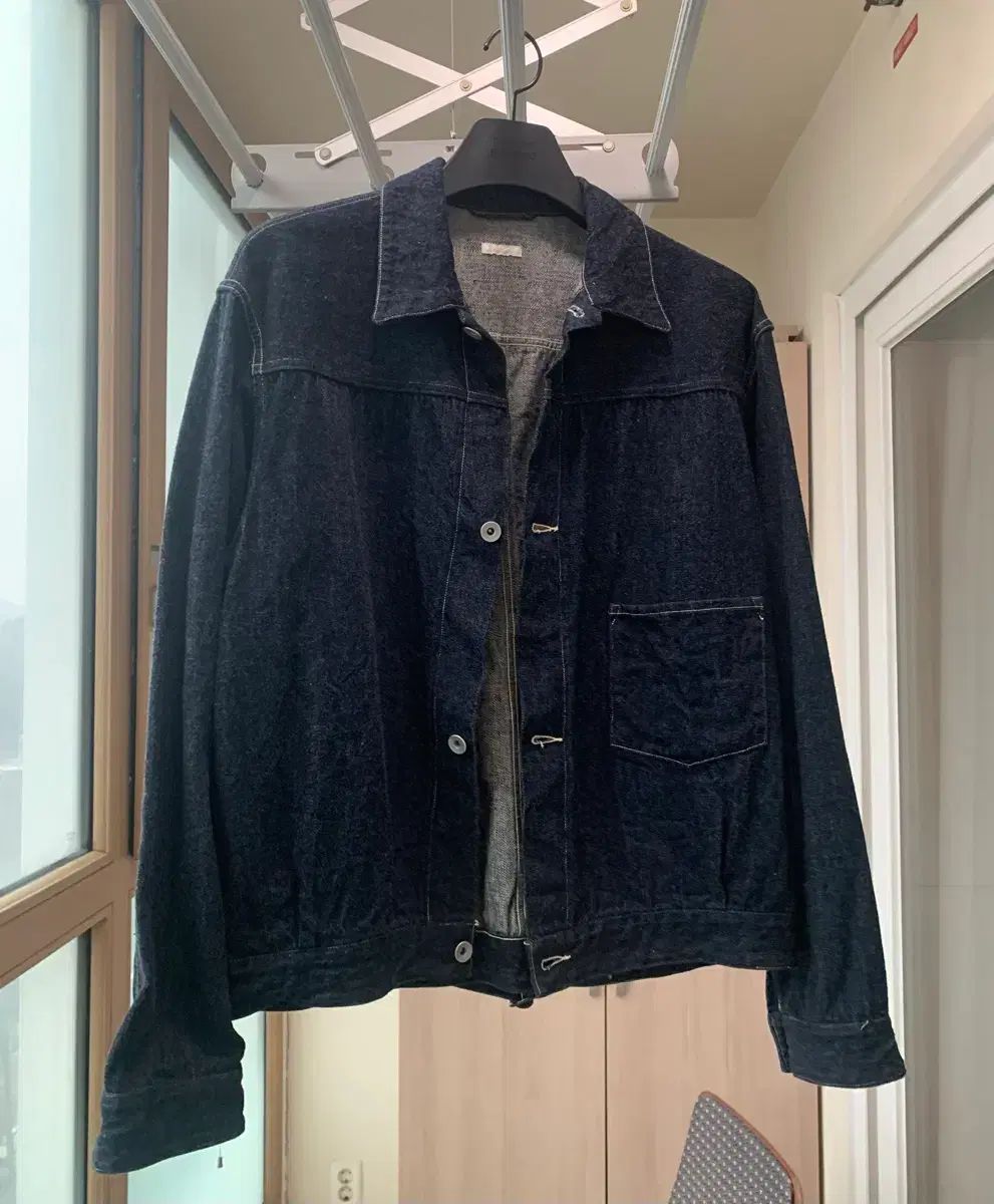 3 コモリ デニムジャケット 22FW ネイビー - メルカリ