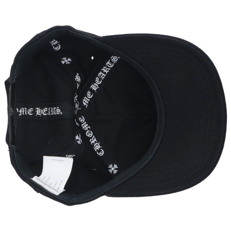 クロムハーツ TRUCKER CAP/デニムトラッカー ヴァーティカルロゴ刺繍