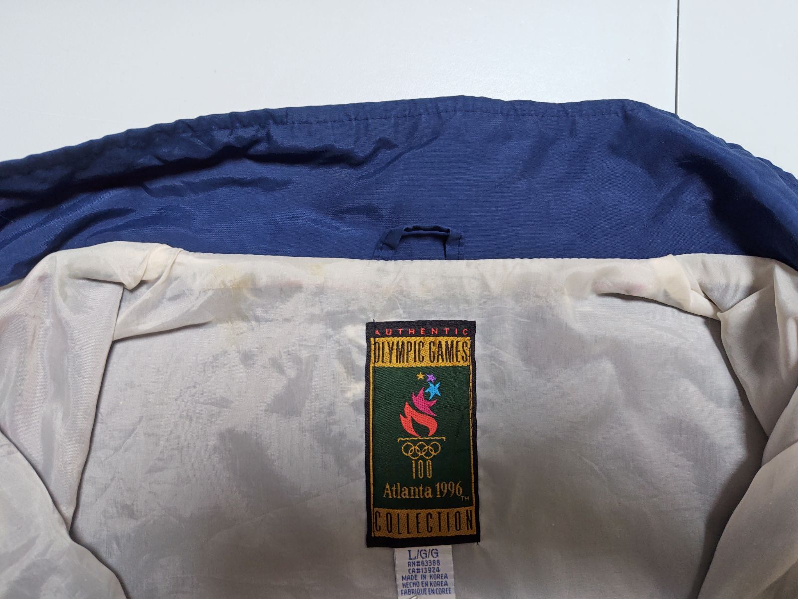 90s LOGO7 オリンピック アトランタ五輪USAモデル ナイロンジャケット