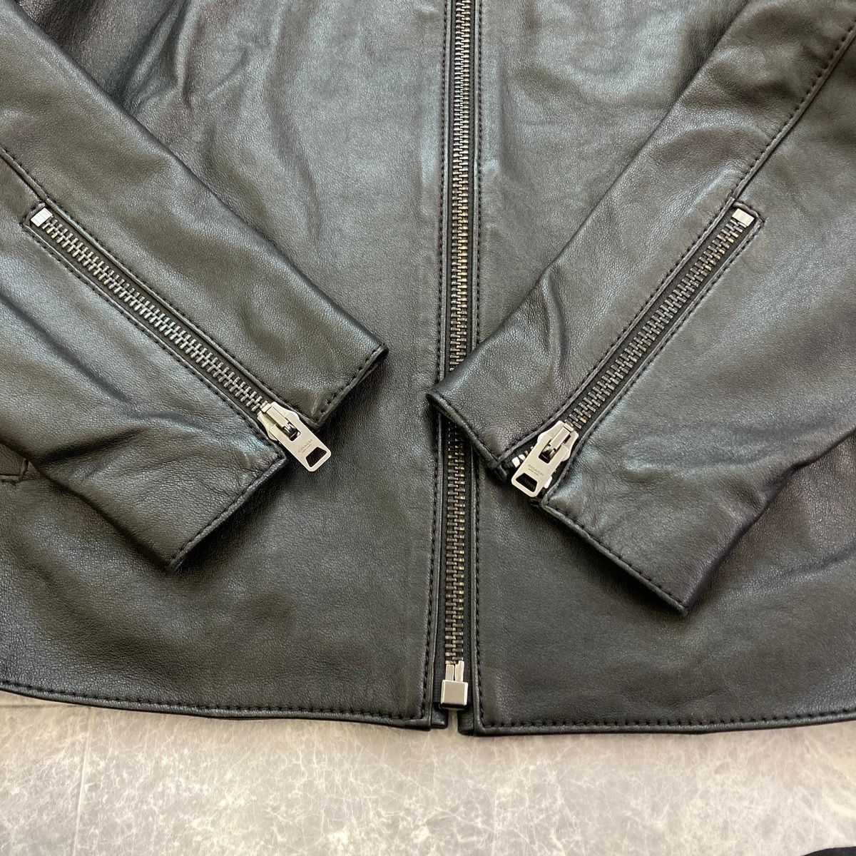 COACH コーチ シングルライダース レザー レーサー ジャケット