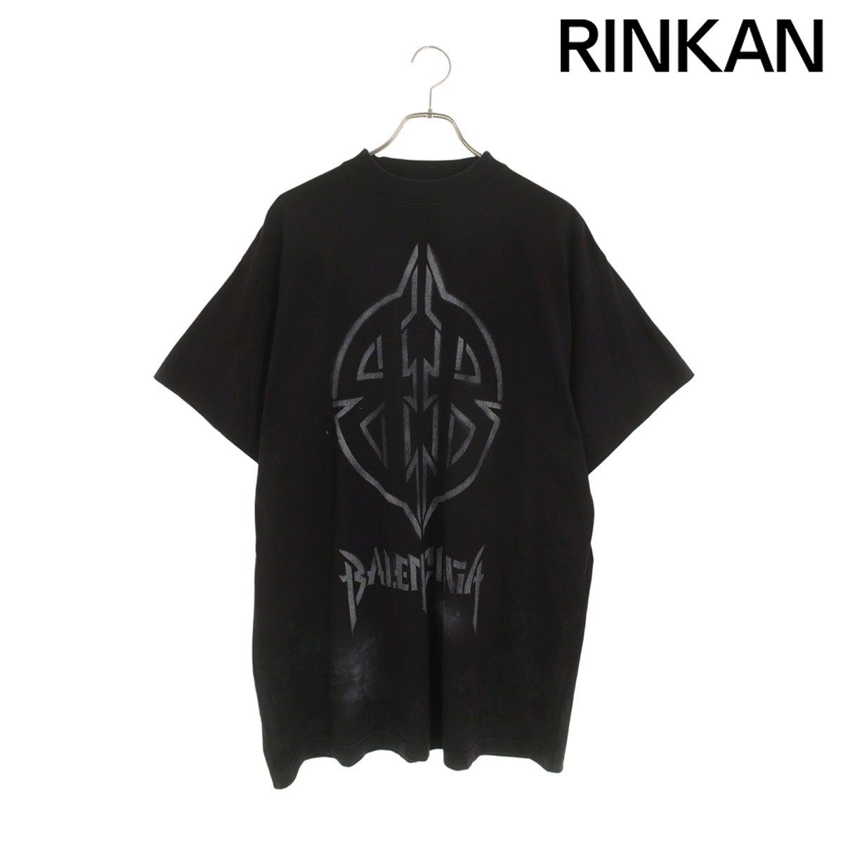 バレンシアガ  787349 TQVT1 メタルBBステンシルTシャツ メンズ 1 ※12/28～1/6 発送・問い合わせ遅延