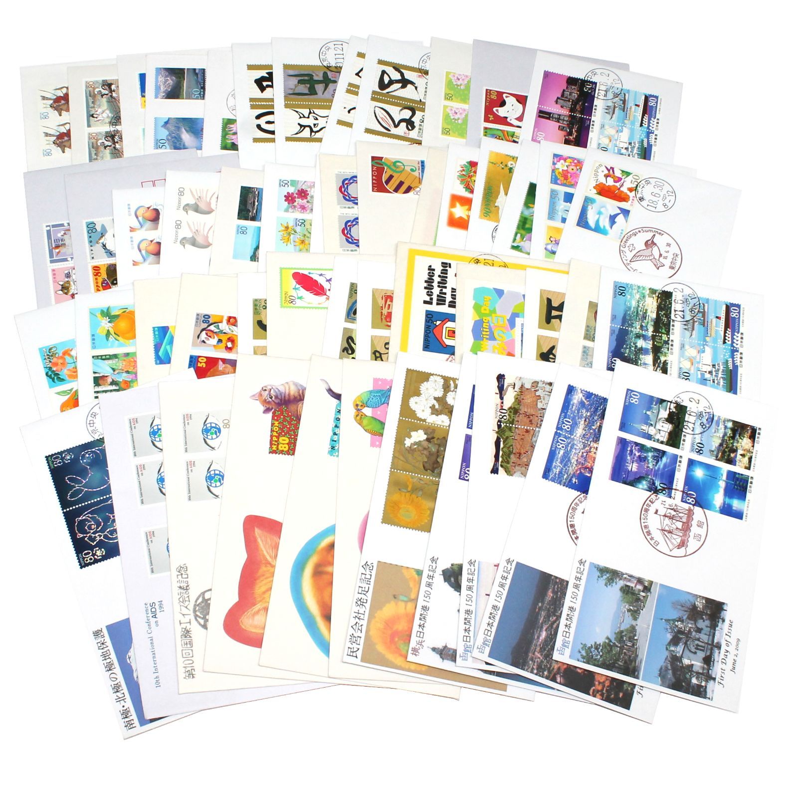 記念切手　初日カバー（FDC） 300枚 記念切手 初日カバー（FDC） 300枚