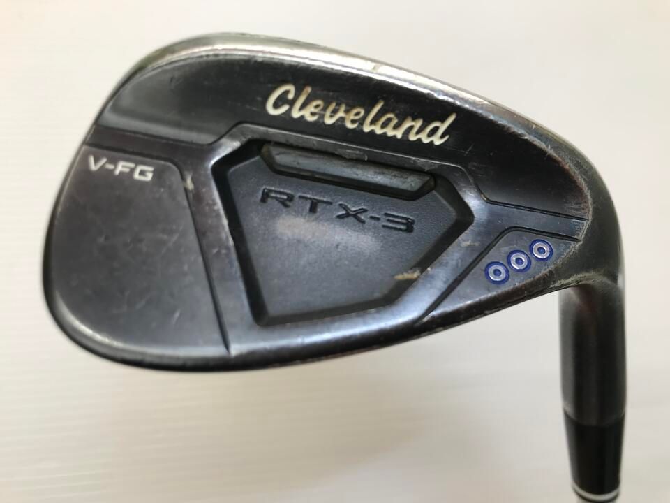 クリーブランド RTX-3 CB ブラックサテン 58度 ダイナミックゴールド