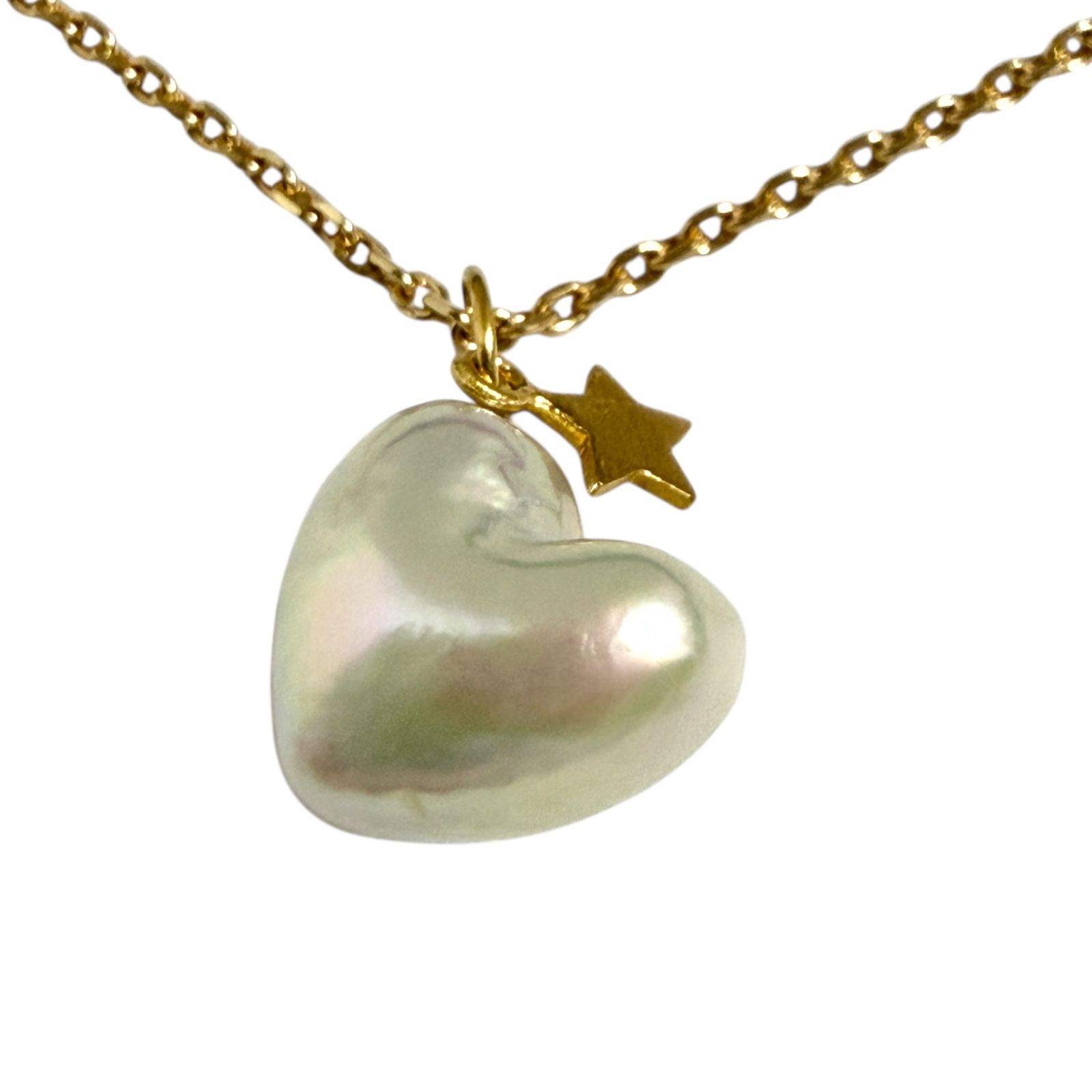 ☆希少☆ A&S 22K金メッキ「ダーリン・バード」 CONNECT WITH LOVE NECKLACE(2JN1041)K10 ネックレス｜スター