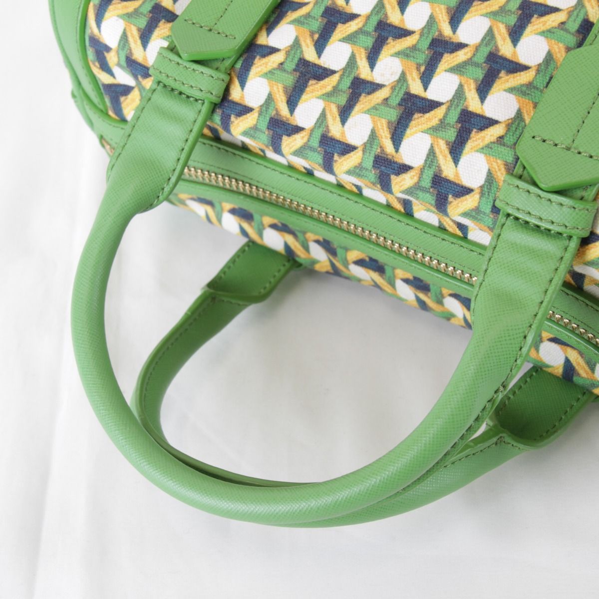 USED』Tory Burch【トリーバーチ】 リビエラ リーフグリーン 