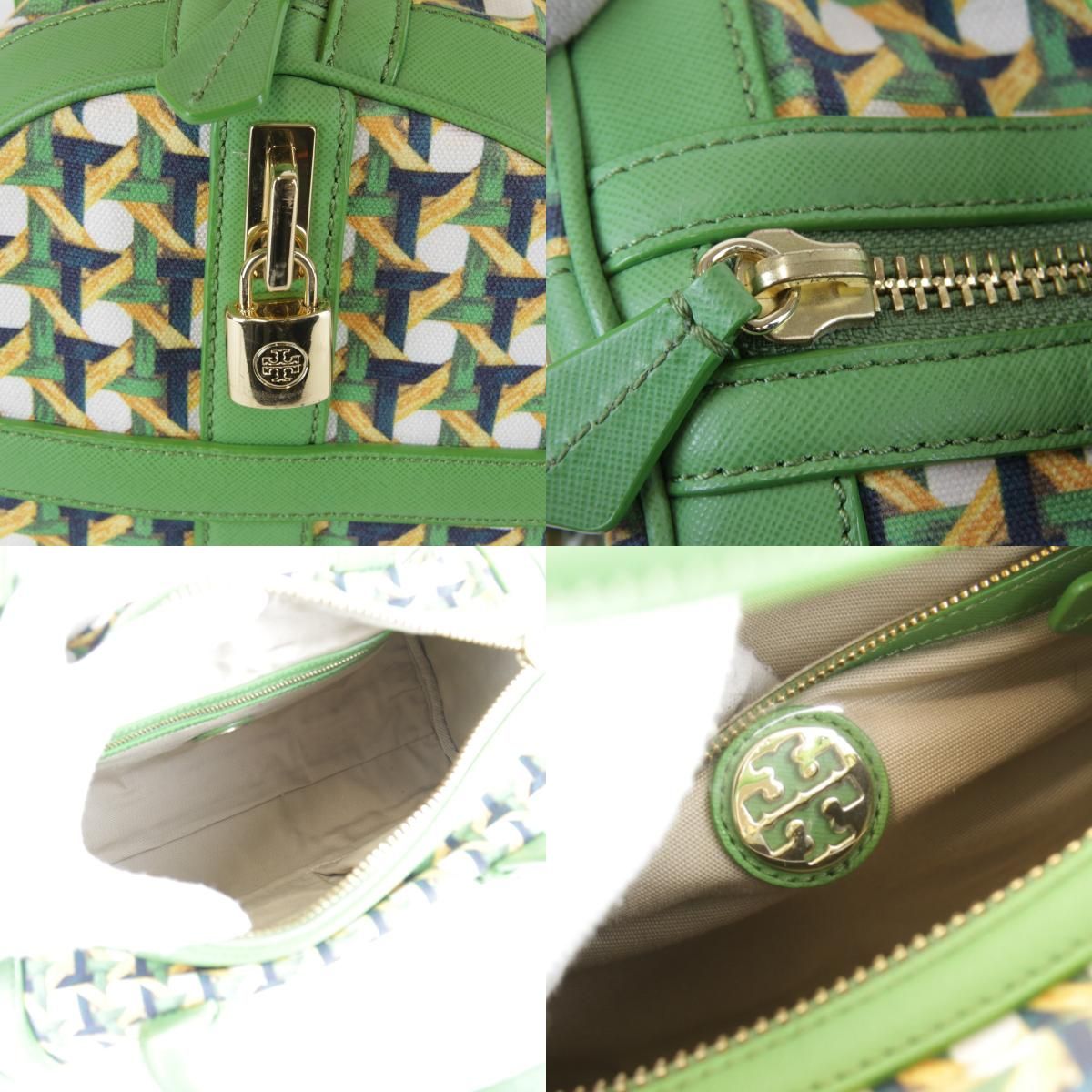 USED』Tory Burch【トリーバーチ】 リビエラ リーフグリーン 