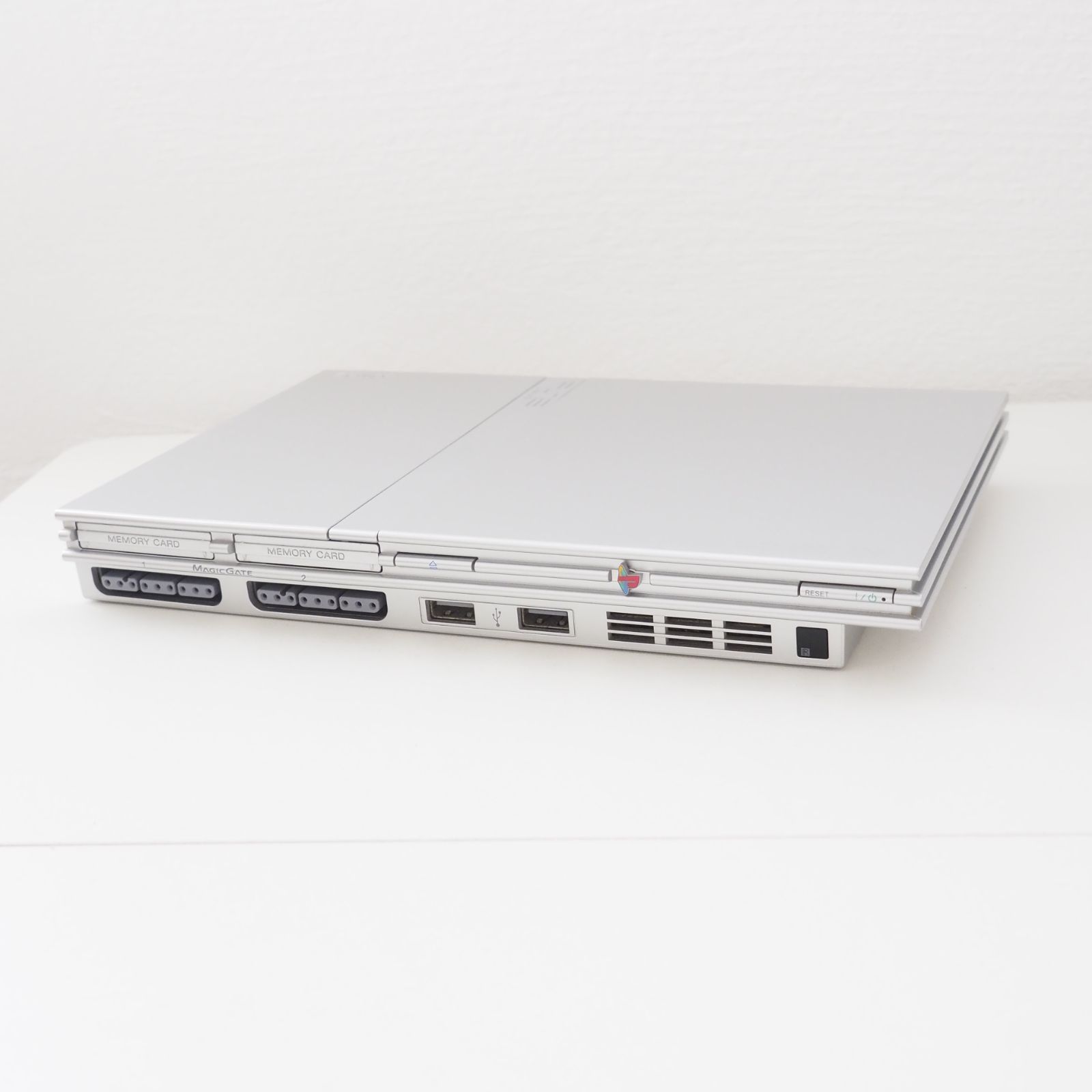 PS2 SCPH-75000 プレイステーション2 サテンシルバー 本体 すぐ遊べる