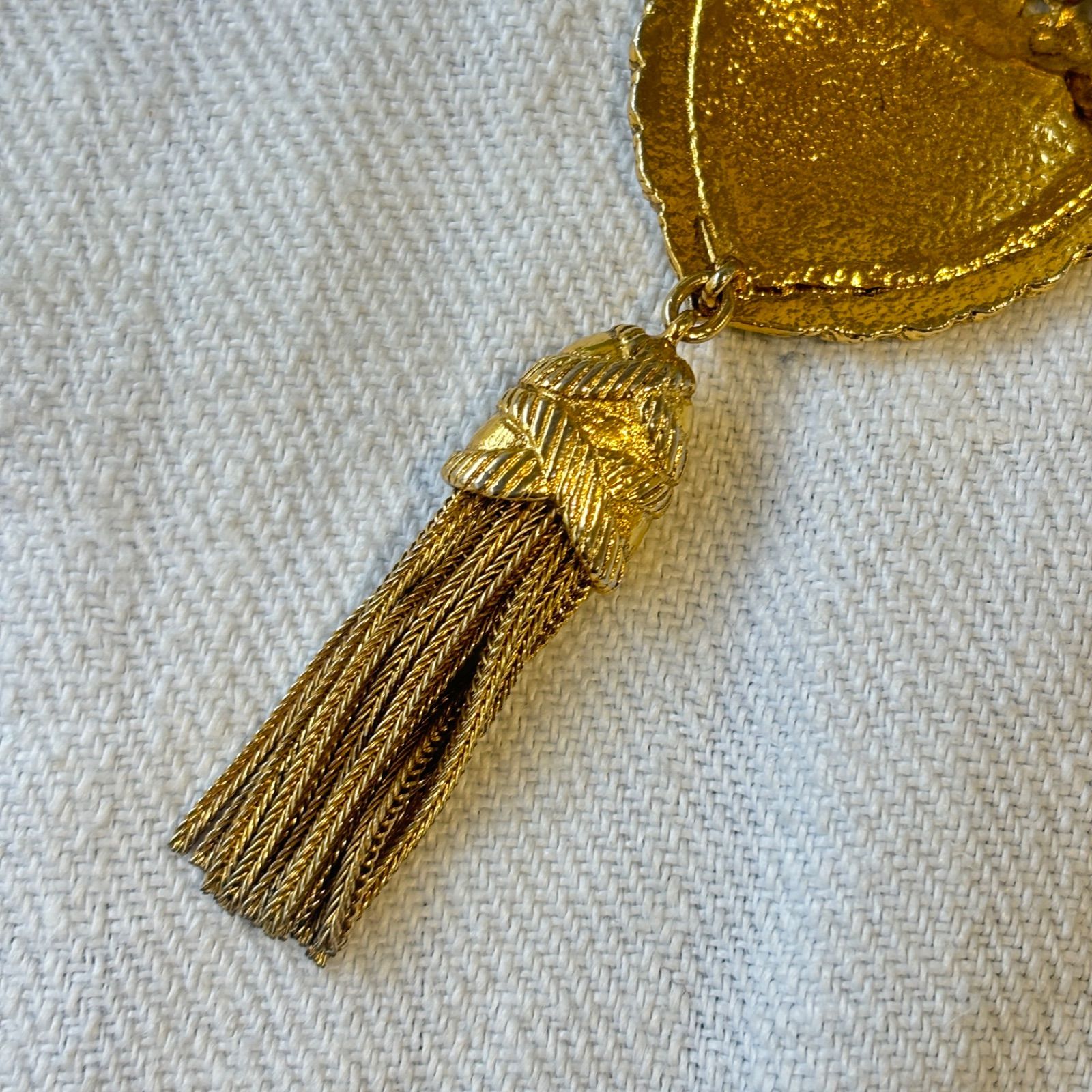 ソニアリキエル SR タッセル ビジュー ネックレス 大ぶり ソニアリキエル SR タッセル ビジュー ネックレス 大ぶり ソニア