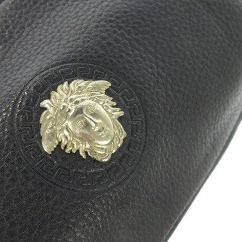 ジャンニヴェルサーチ ヴェルサーチェ GIANNI VERSACE ポーチ レザー