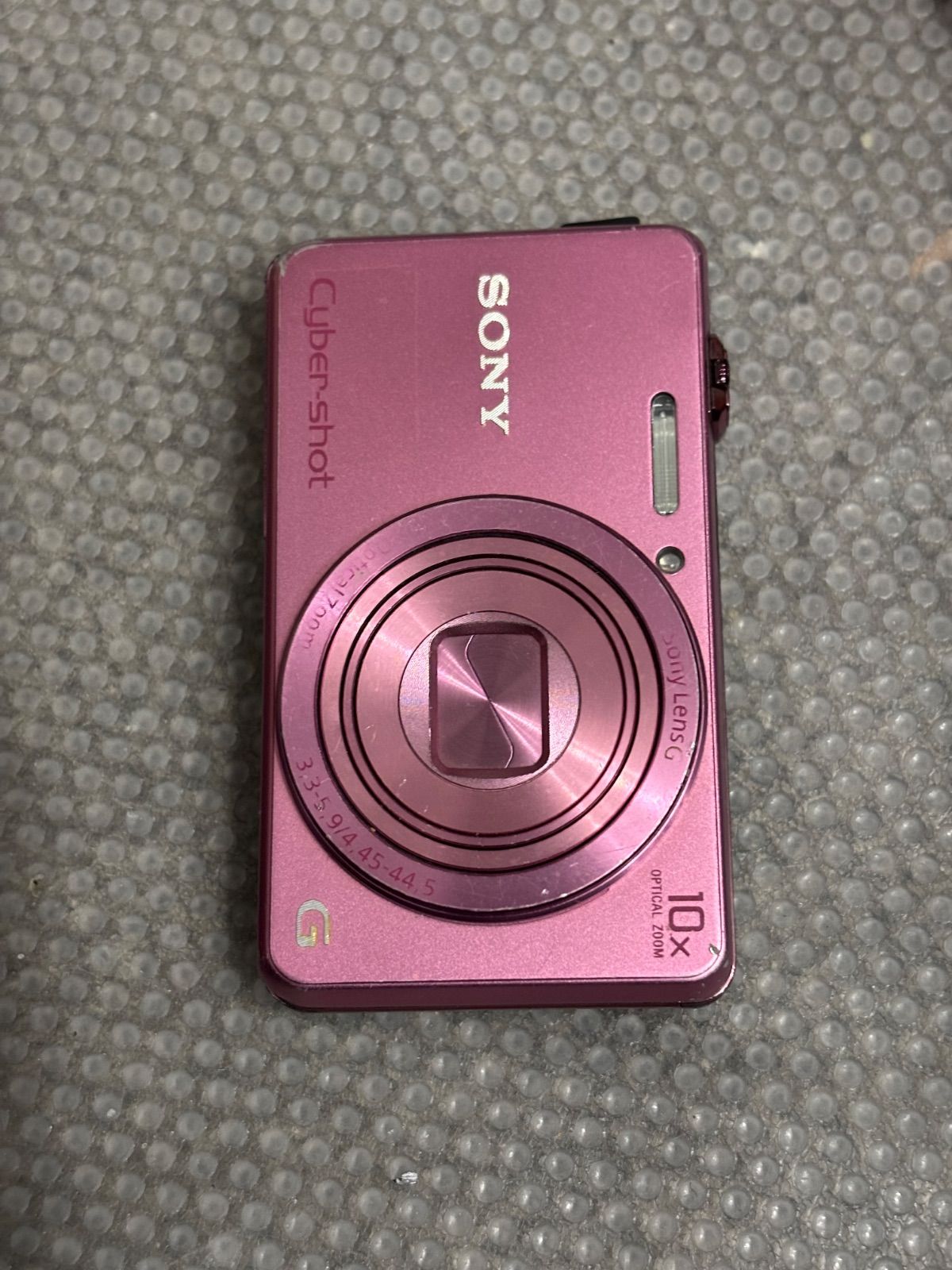 SONY Cyber-shot ピンク DSC-WX220 12231 - メルカリ