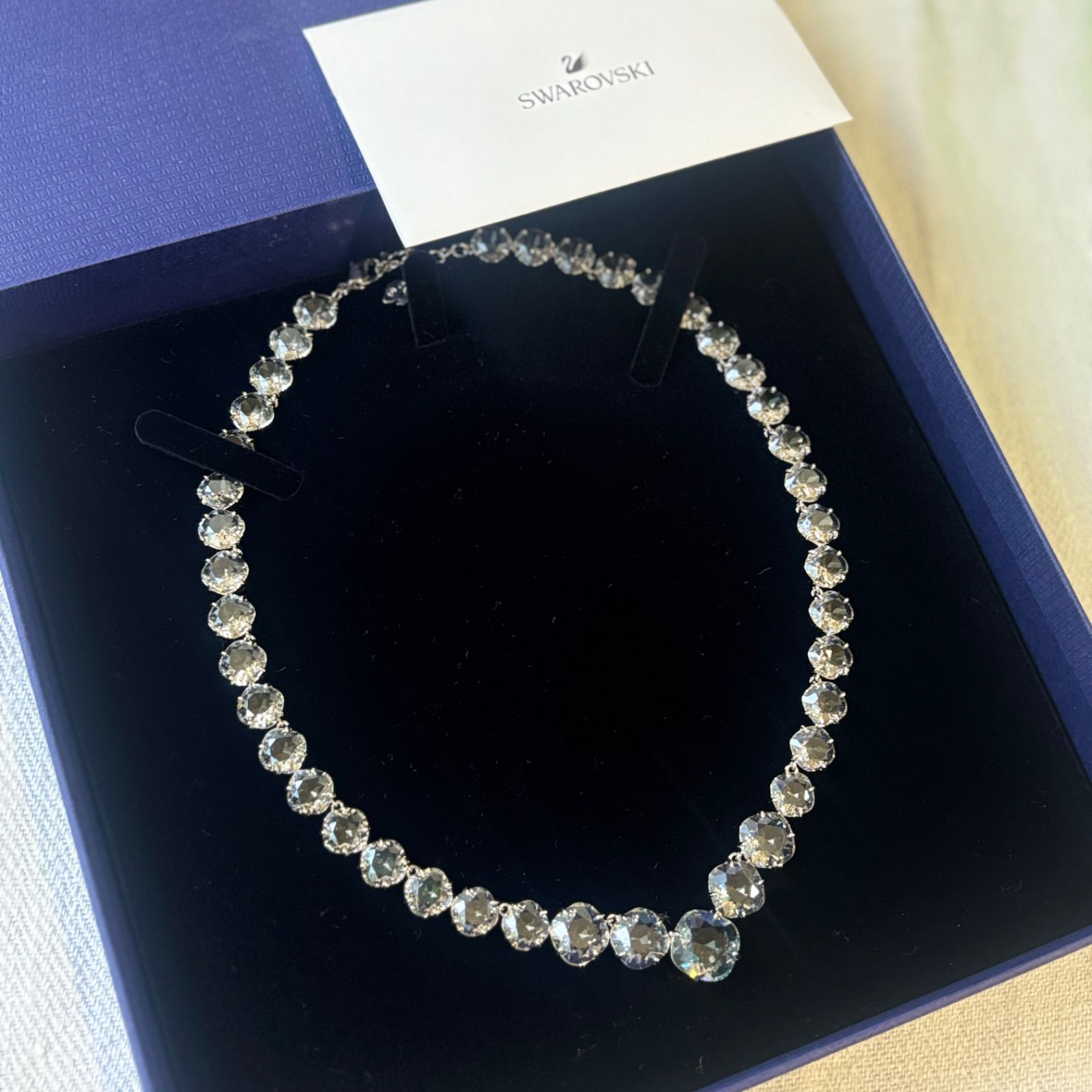 逸品 スワロフスキー Swarovski クリスタル MIX ネックレス 5428328 