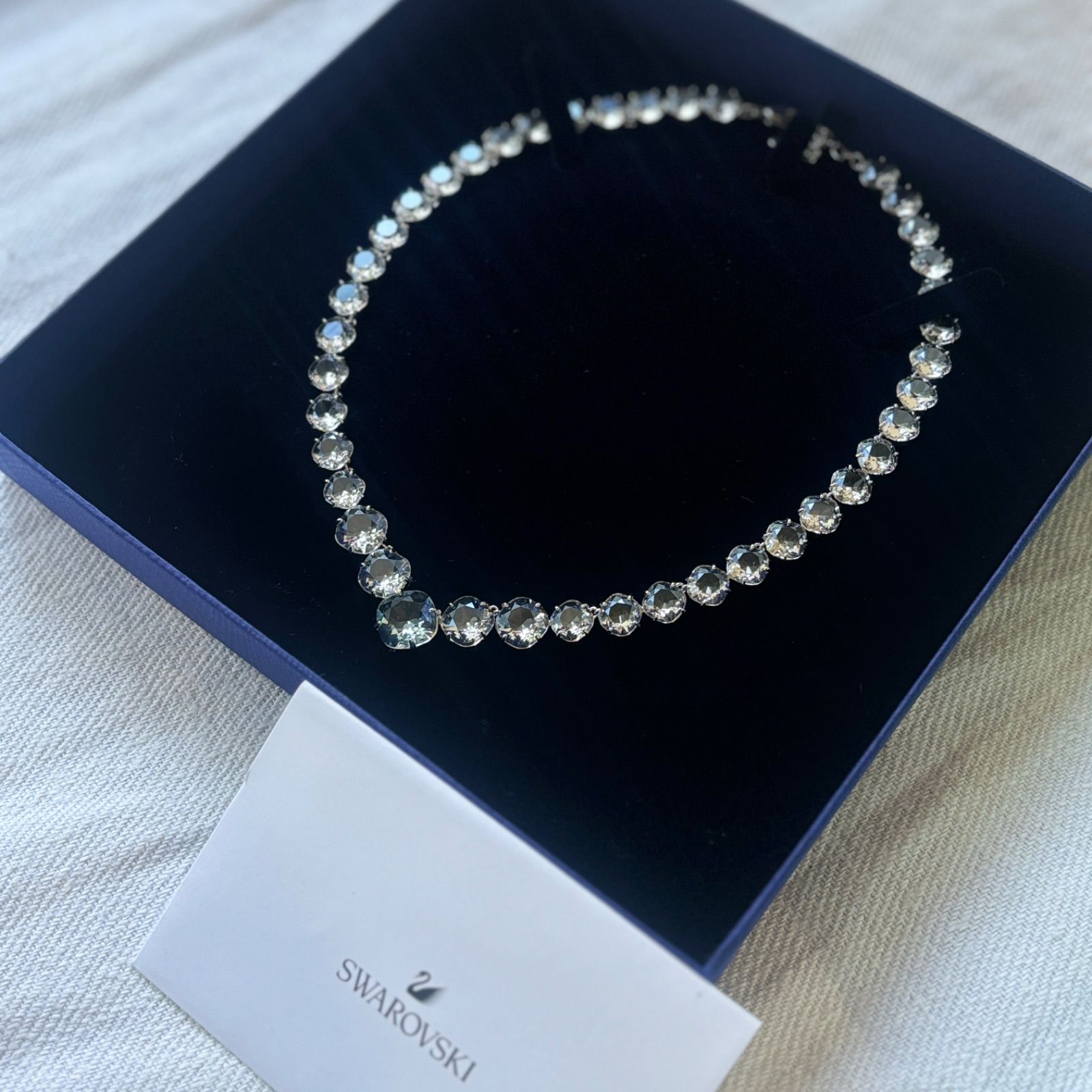 逸品 スワロフスキー Swarovski クリスタル MIX ネックレス 5428328