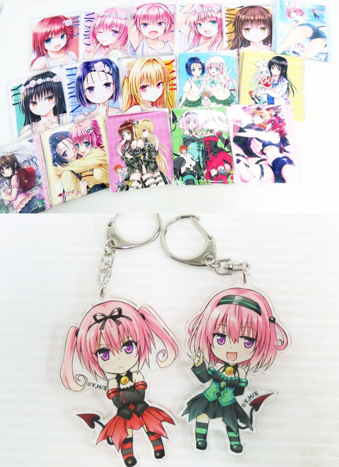 To LOVEる 15周年記念原画展 缶バッジまとめ売り 合計8枚（ホロあり
