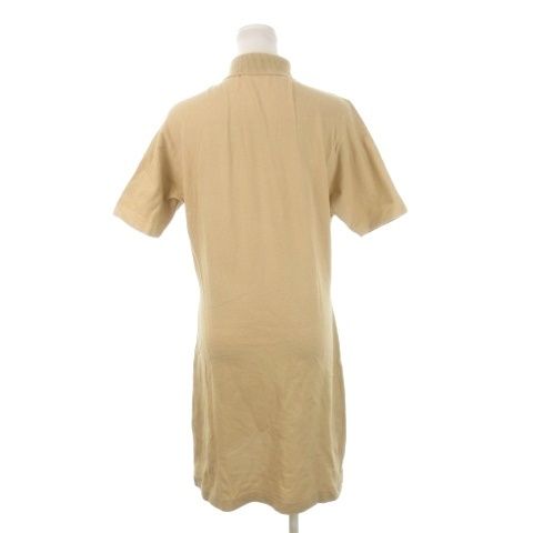 バーバリーズ Burberrys ポロワンピース ミニ 半袖 売れ筋 M ベージュ