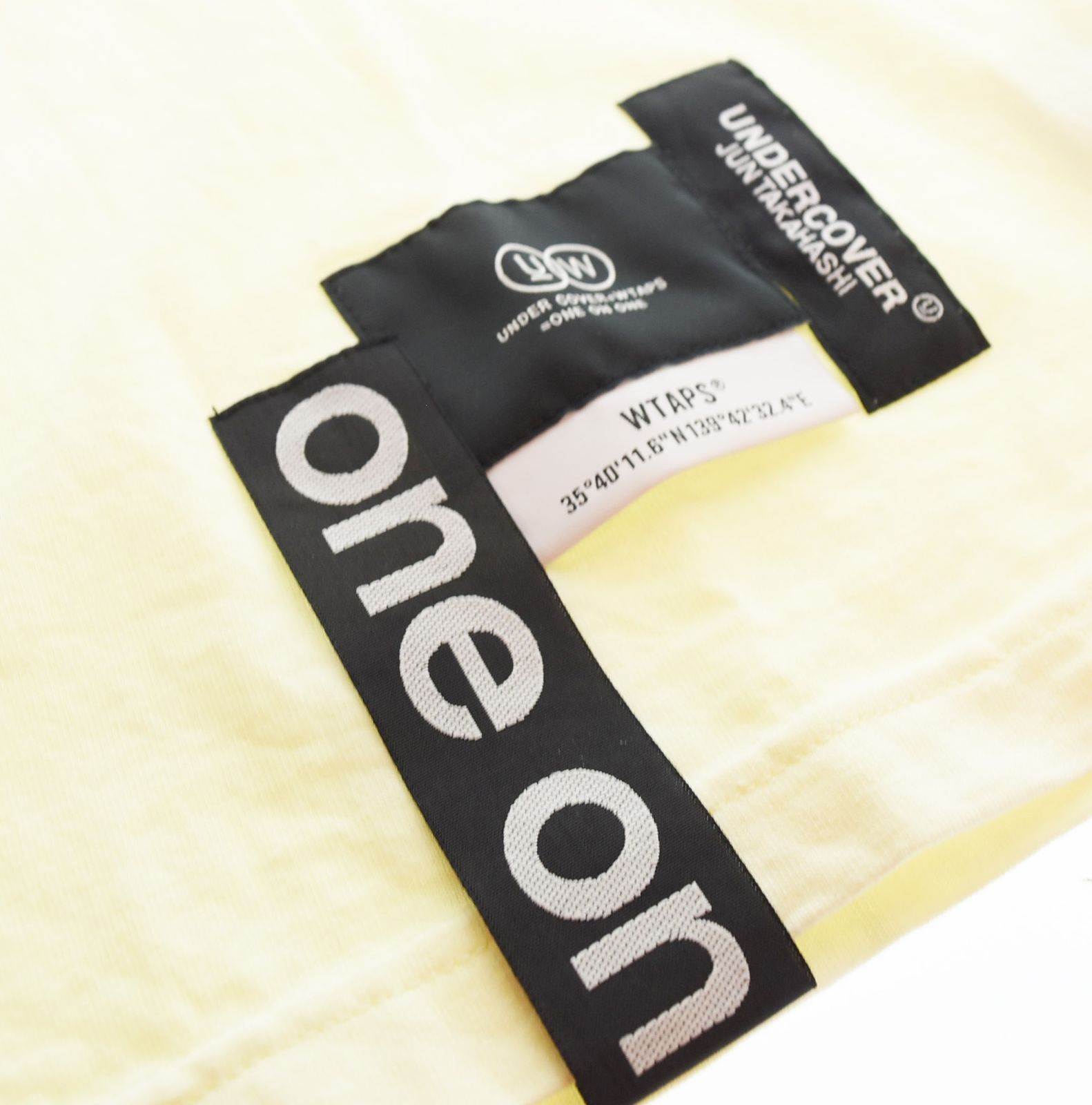 アンダーカバー UNDERCOVER 25SS WTAPS TEE SEVEN SAMRAI 七人の侍 T 