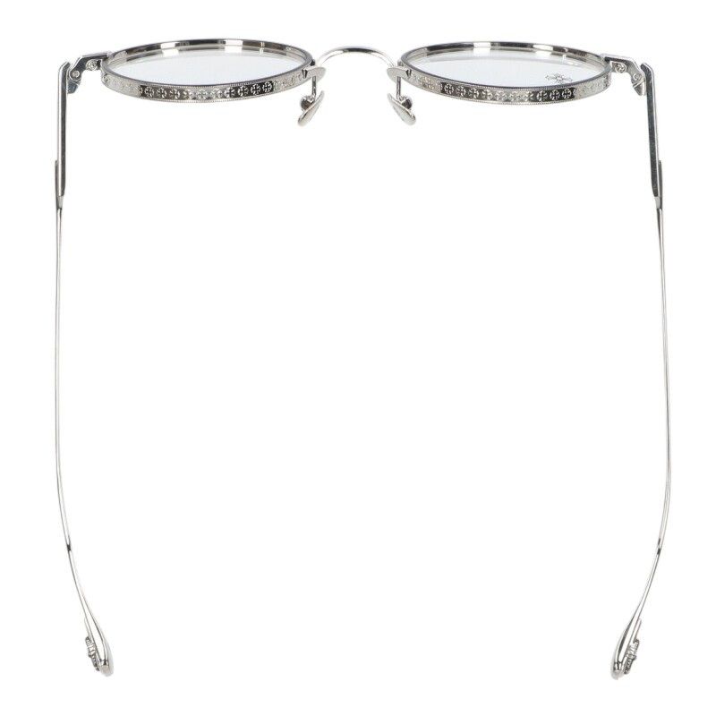 クロムハーツ THICK ボストンラウンドフレーム眼鏡 メンズ 48□22-151