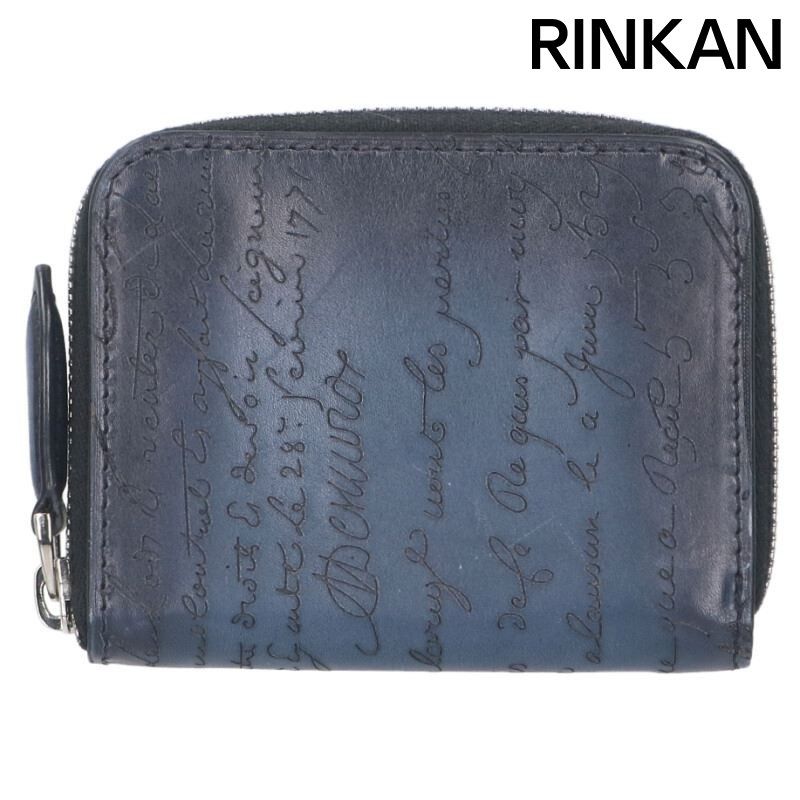 ベルルッティ ワパ カリグラフィラウンドジップレザーカードケース