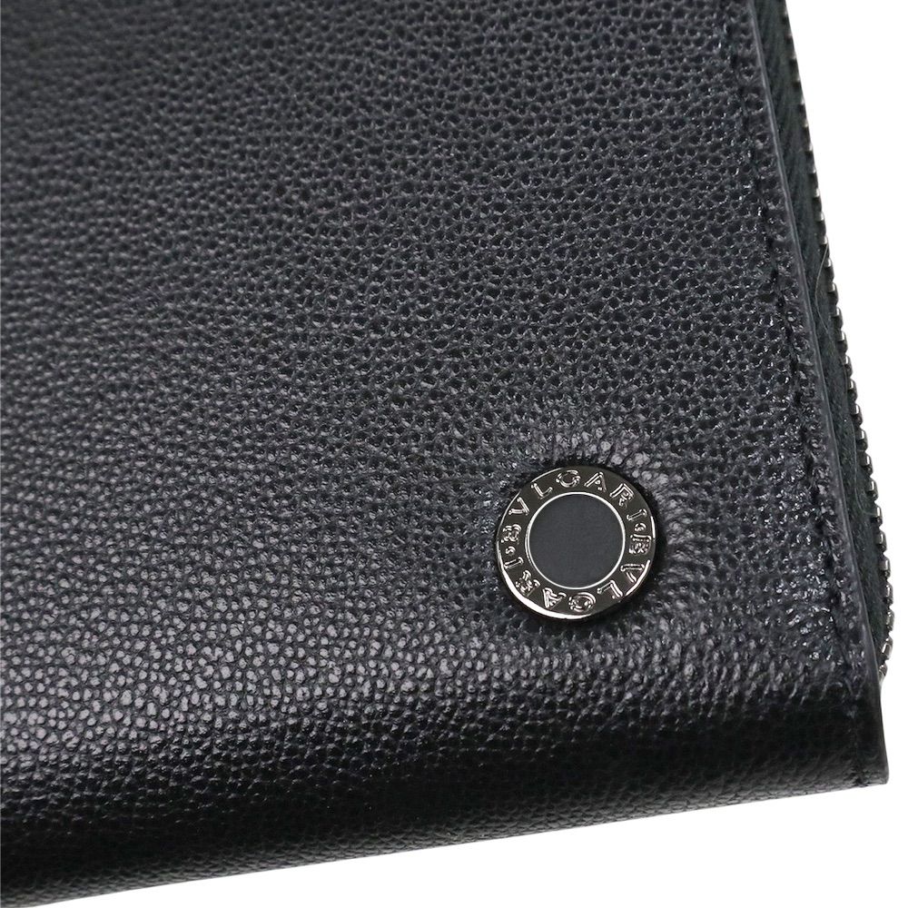 国内正規品・新品】BVLGARI ブルガリ マン ラウンドファスナー ジップ