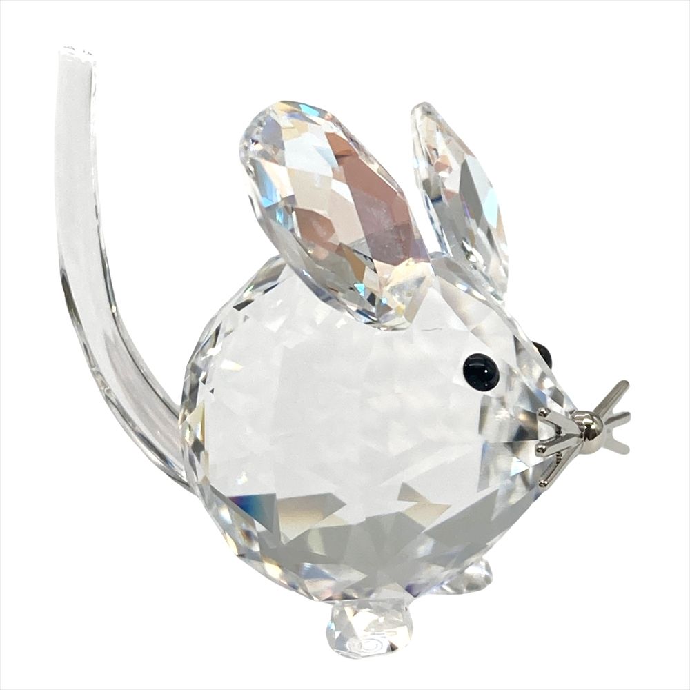 置物 Swarovski Mouse Replica スワロフスキー SWAROVSKI レプリカマウス オブジェ 置物 5492738