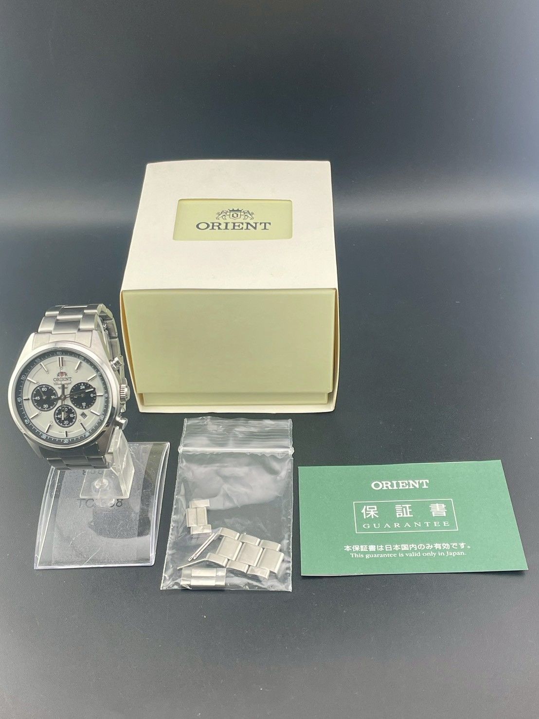 中古品】オリエント ORIENT WV0041TX 時計 メンズ クオーツ ステンレス 