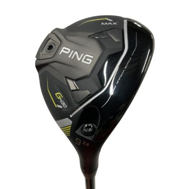 人気セール，低価 【中古】 ピン G430 MAX 9W フェアウェイウッド FW ALTA J CB BLACK(FW) (フレックスSR) メンズ 男性用 右利き 右用 Cランク ゴルフクラブ フェアウェイウッド