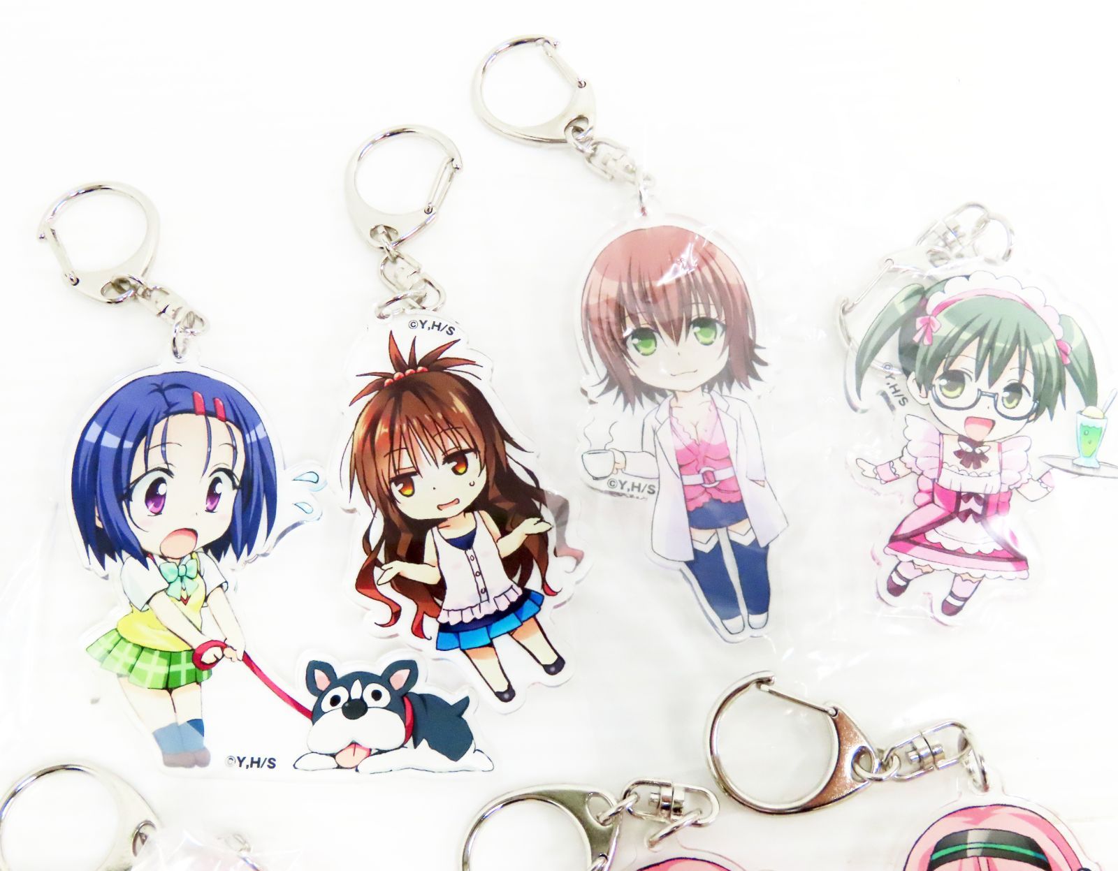ToLoveる 15周年記念原画展 グッズ アクリルキーホルダー13種 マルチ