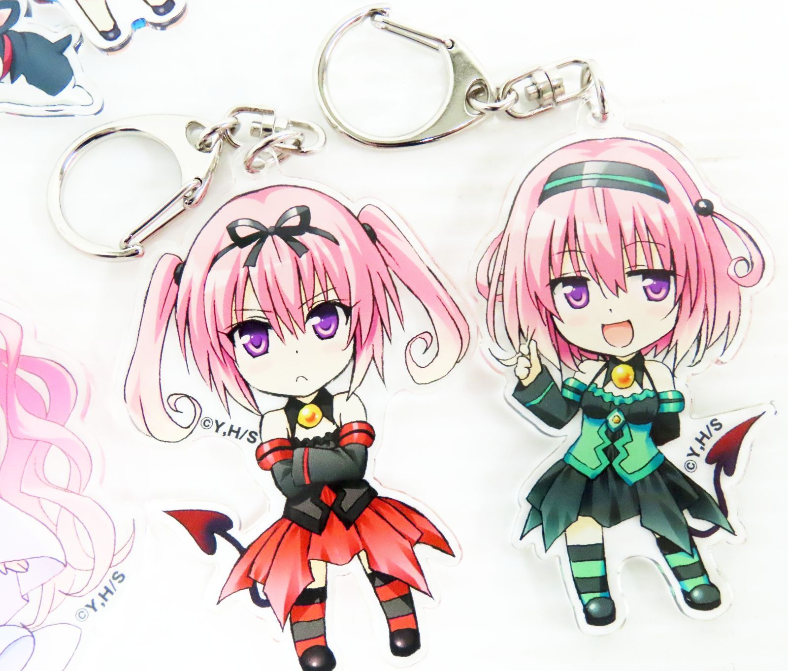 ToLoveる 15周年記念原画展 グッズ アクリルキーホルダー13種 マルチ