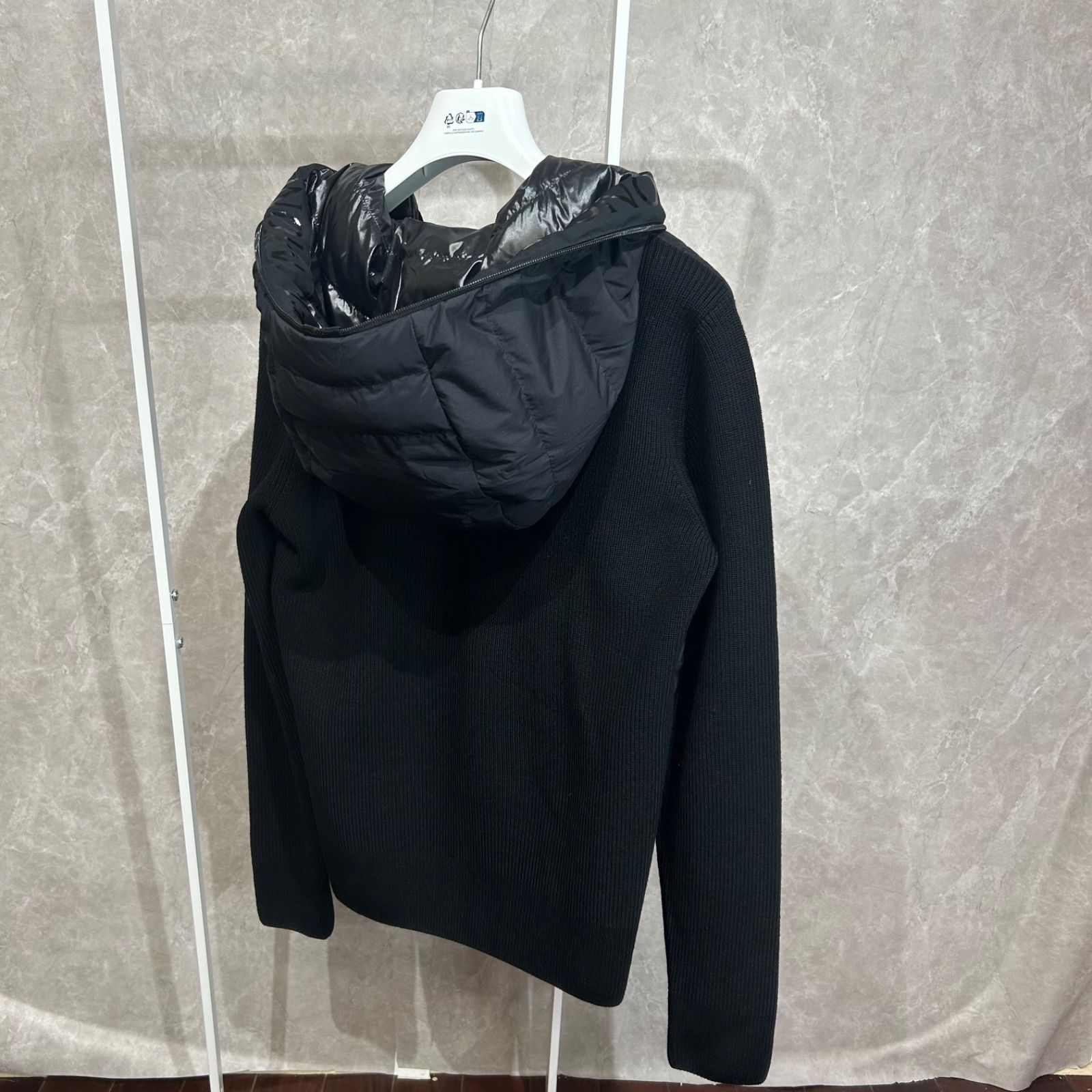 美品レア】 MONCLER モンクレール ハイブリッドダウンニットジャケット