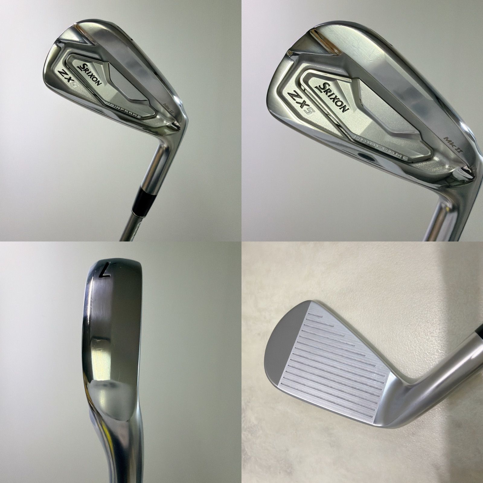 新品グリップ 極美品 SRIXON ZX5 MK2 7番アイアン Diamana ZX-II for