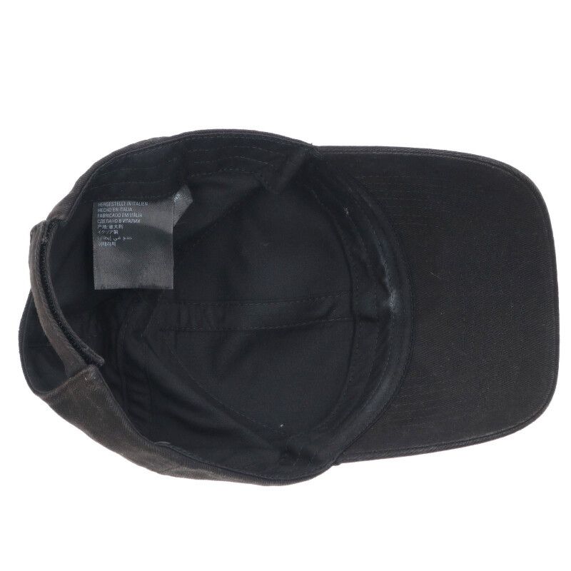 バレンシアガ 811753 4E9B2 Parisスパンコールロゴキャップ帽子 メンズ