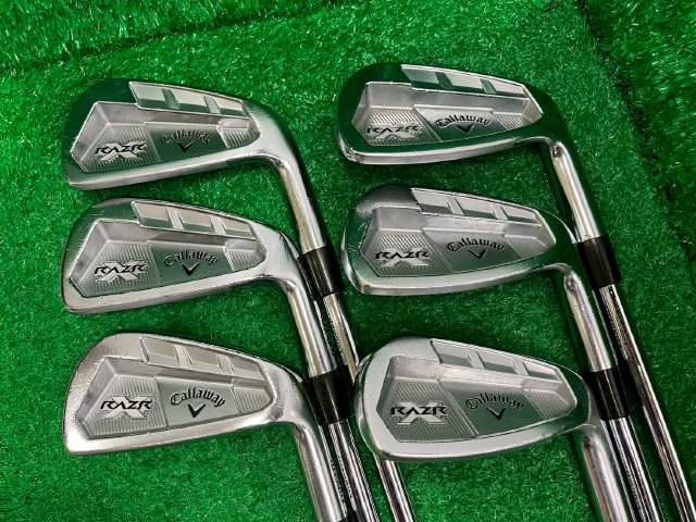 激安[366] アイアンセット キャロウェイ RAZR X FORGED/NSPRO950GH 6本