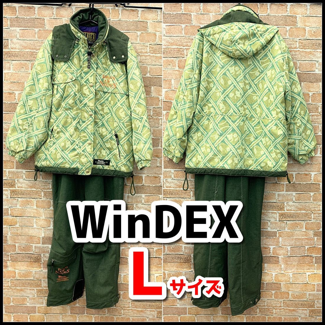 WinDEX ウィンデックス スキー/スノーボードウェア 上下セット