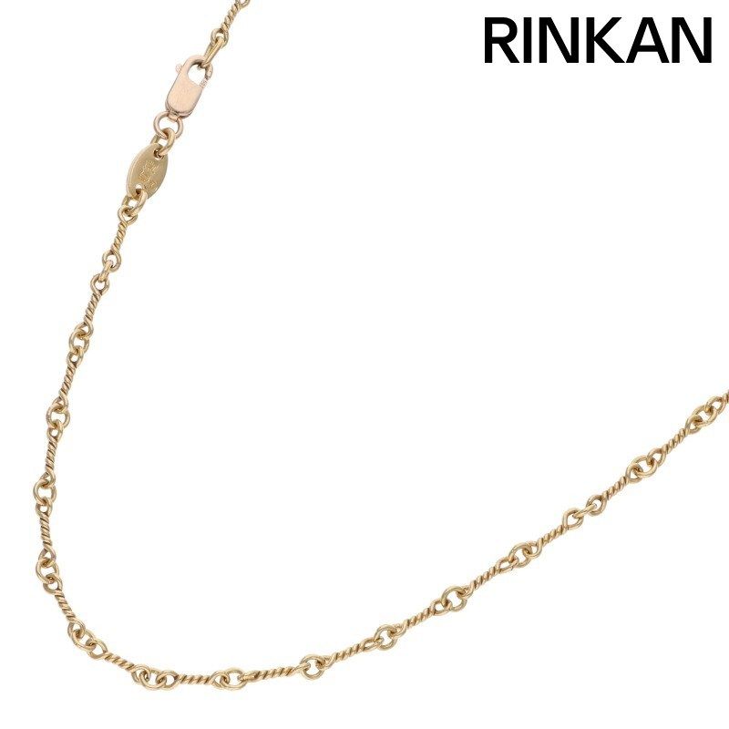 クロムハーツ 22K NECKCHAIN T20/ツイストチェーン20inch ゴールド