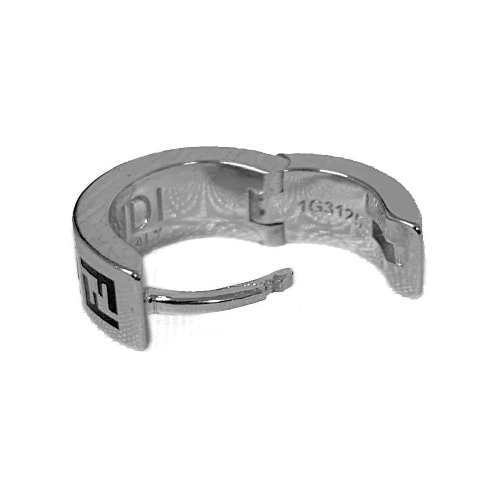 新品 FENDI フェンディ 7AK015 B09 F0VD1 ロゴ入り シングルピアス