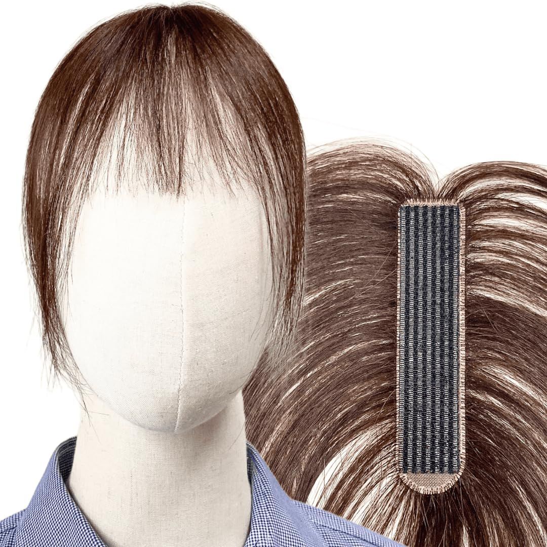 白髪隠し ヘアピース 白髪ウィッグ 自然 ピタッチ シートウィッグ 白髪
