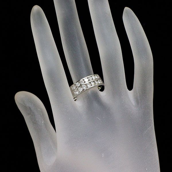 Pt900 ダイヤモンド リング 1.00ct - メルカリ