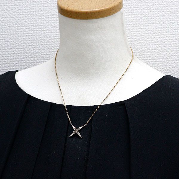 カシケイ K18BG ブラウンダイヤモンド ペンダントネックレス 1.00ct