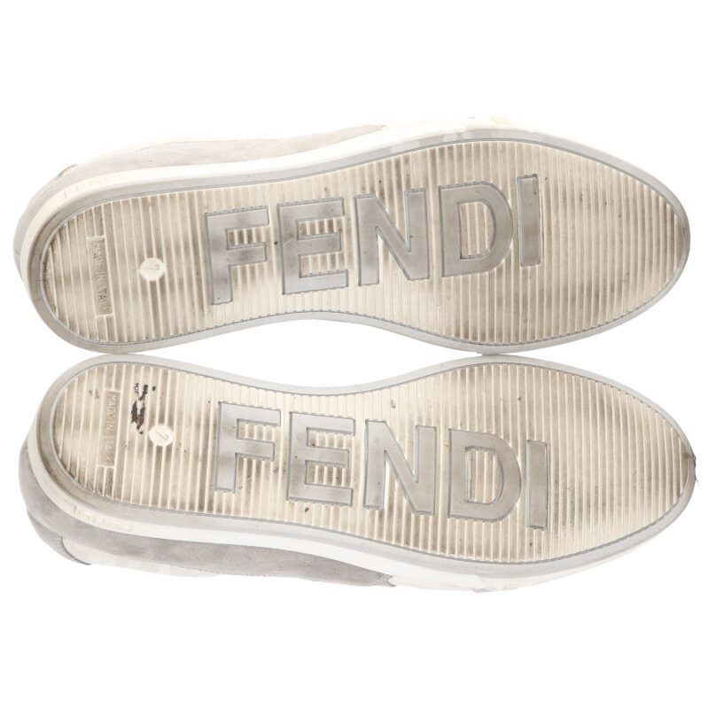 フェンディ 7E0662 ズッカ柄ローカットスニーカー メンズ 7 ※12/28～1