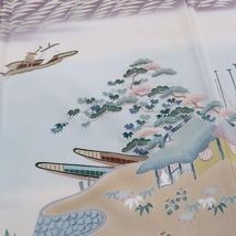 松や竹で賑わう家をあとにして漁へ ”色留袖