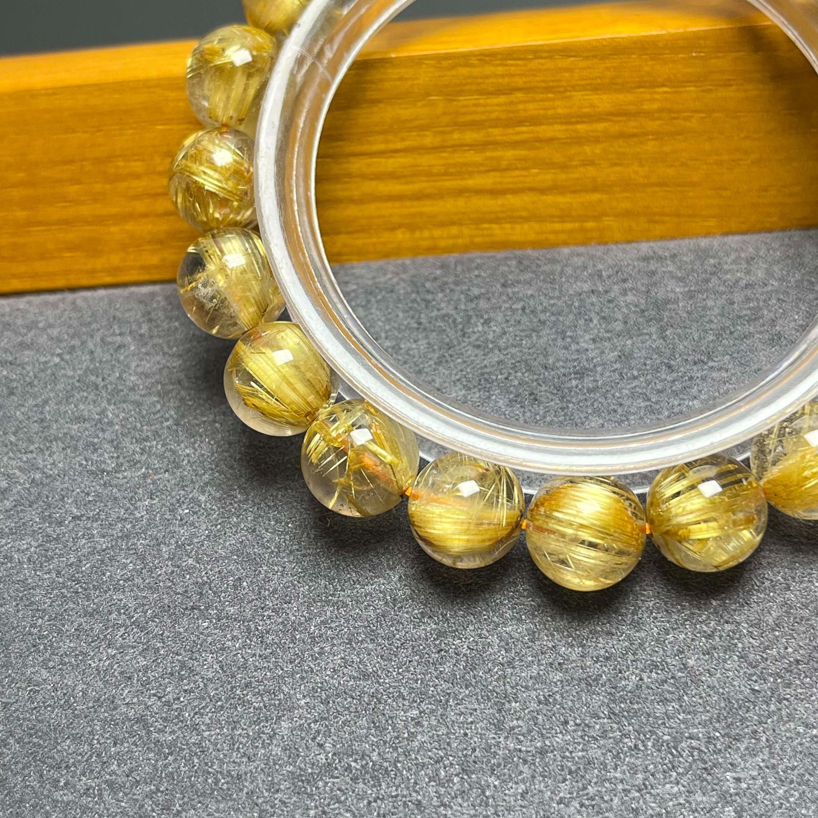 満針ルチルクォーツ