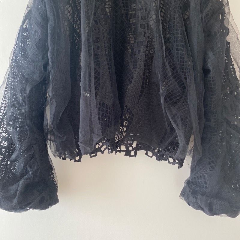 たーにゃAULA AILA アウラアイラ　レースブルゾン　チュール たーにゃAULA AILA アウラアイラ レースブルゾン チュール たーにゃ