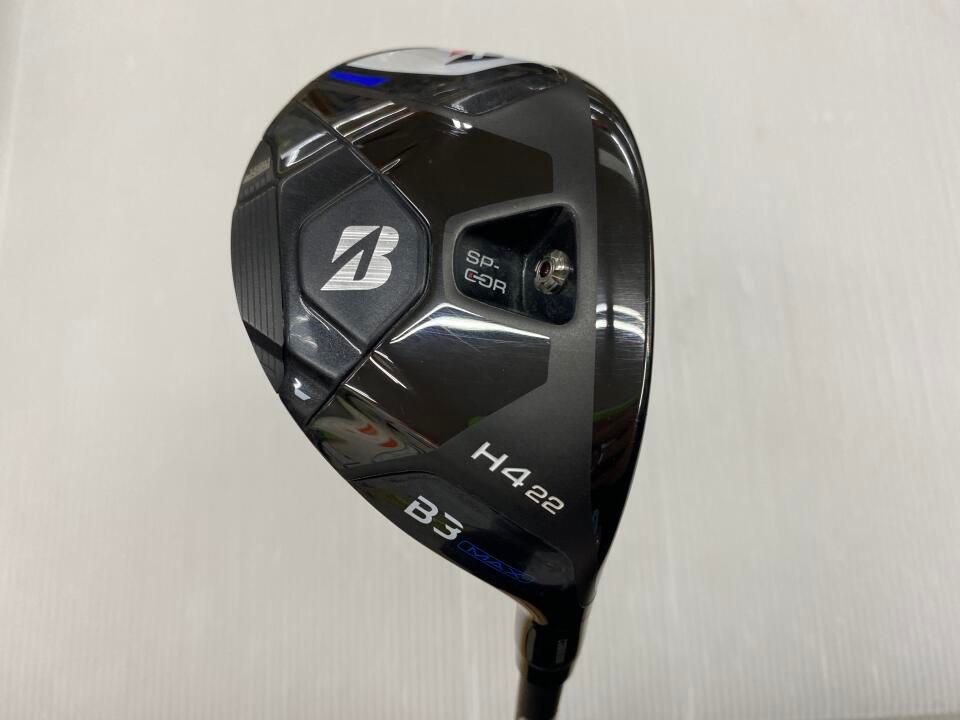  ブリヂストン　B3MAX HY　22度　VANQUISH BSh for MAX　Sフレックス　ユーティリティ　中古【最短即日発送】 ユーティリティ