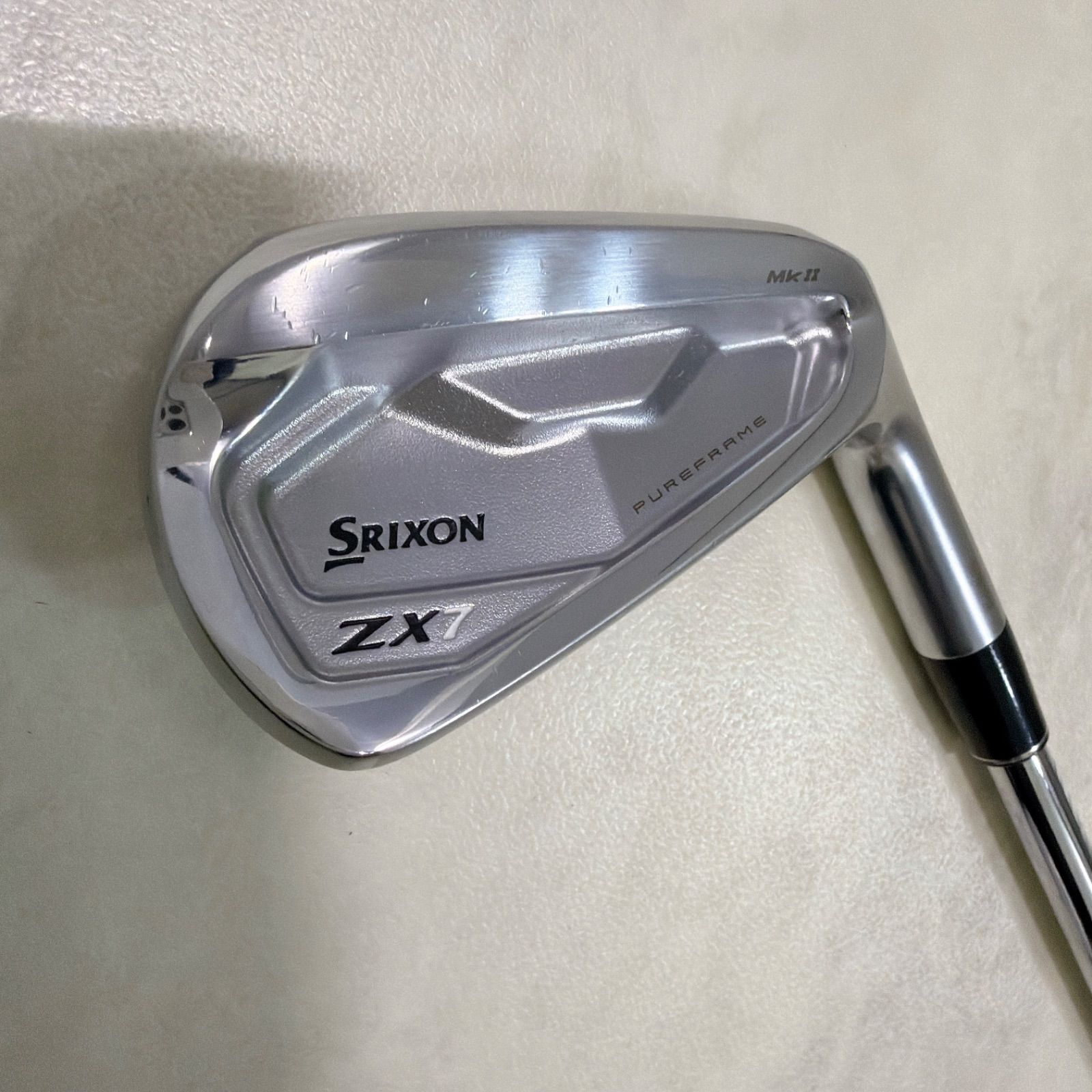 新品グリップ 美品 スリクソン ZX7 MK2 7番単品アイアン モーダス120