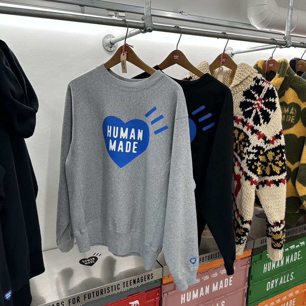 HUMAN MADE HEART SWEATSHIRT OFFLINE STORE 店舗限定 スウェット 